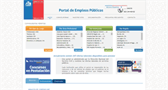Desktop Screenshot of empleospublicos.cl